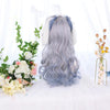 Purple Silver in Long Wave Lolita Wig-Lolita Wig-UNIQSO