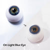 Western Eyes Caribe Blue (1 lens/pack)-Colored Contacts-UNIQSO