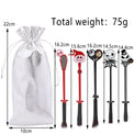 Christmas Horror Night Jack Skull Makeup Brush Tool Set-Makeup Brushes-UNIQSO Canada