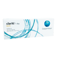 Clariti 1 Day Toric (Astigmatism) (30 lenses/pack)-Clear Contacts-UNIQSO Canada