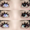 Sweety Anime Cloud Rim Violet (1 lens/pack)-Colored Contacts-UNIQSO