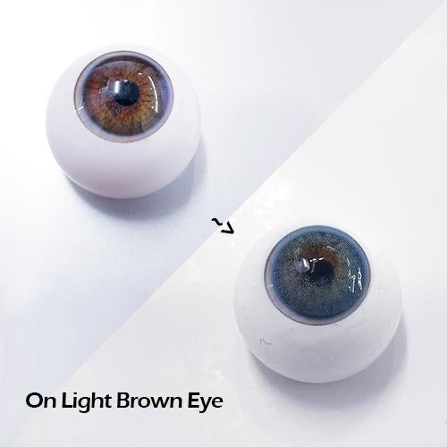 Urban Layer Cloud Blue (1 lens/pack)-Colored Contacts-UNIQSO