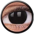 Colorvue Crazy Black Screen (2 lenses/pack)-Crazy Contacts-UNIQSO Canada