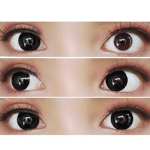 Colorvue Crazy Blackout (2 lenses/pack)-Crazy Contacts-UNIQSO Canada