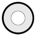 Colorvue Crazy White Zombie - 1 Day Disposable (2 lenses/pack)-Crazy Contacts-UNIQSO Canada