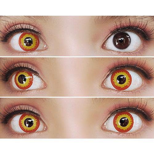 Colorvue Crazy Wildfire (2 lenses/pack)-Crazy Contacts-UNIQSO Canada