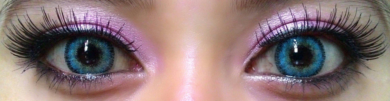 Colorvue Fizzy Frozen Blue (2 lenses/pack)-Colored Contacts-UNIQSO Canada