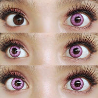 Coscon Crazy with Power - Electro Pink (1 lens/pack)-Crazy Contacts-UNIQSO Canada
