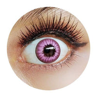 Coscon Crazy with Power - Electro Pink (1 lens/pack)-Crazy Contacts-UNIQSO Canada