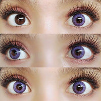 Coscon Crazy with Power - Electro Purple (1 lens/pack)-Crazy Contacts-UNIQSO Canada
