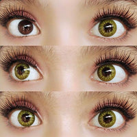 Coscon Crazy with Power - Electro Yellow (1 lens/pack)-Crazy Contacts-UNIQSO Canada