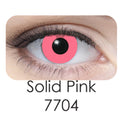 Coscon Crazy with Power - Solid Pink (1 lens/pack)-Crazy Contacts-UNIQSO Canada