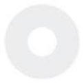 Coscon Crazy with Power - Solid White (1 lens/pack)-Crazy Contacts-UNIQSO Canada