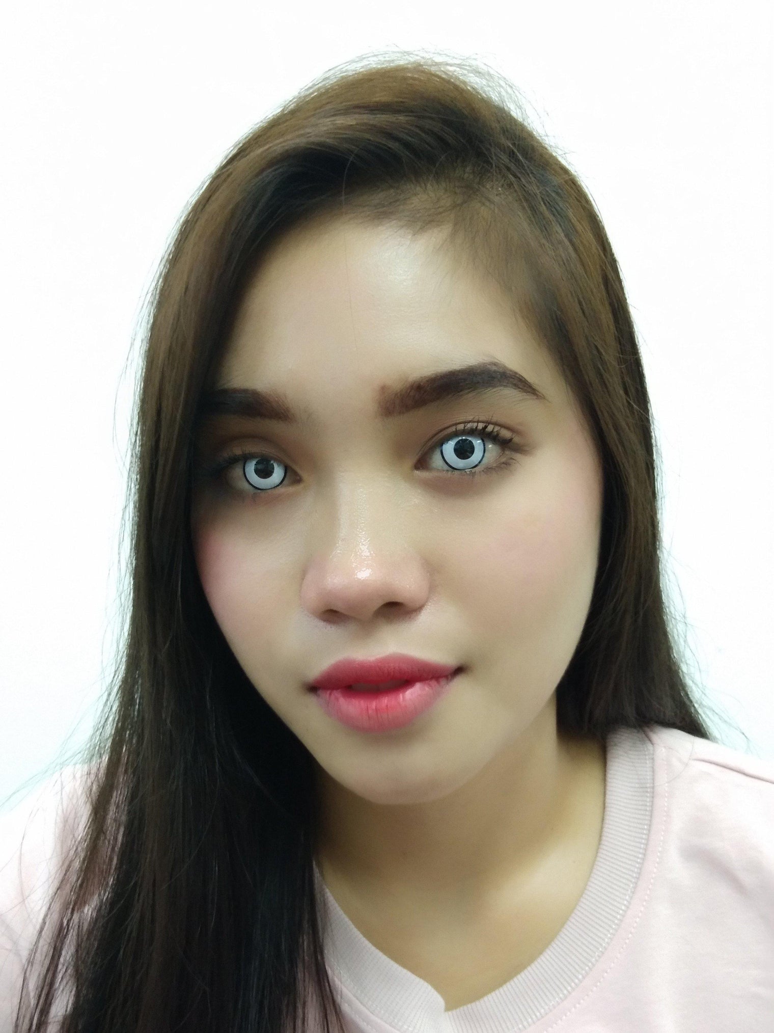 Coscon Crazy with Power - Zombie White (1 lens/pack)-Crazy Contacts-UNIQSO Canada