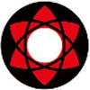 Coscon Sharingan Manga Anime Ninja Eye with Power - T07 (1 lens/pack)-Colored Contacts-UNIQSO Canada