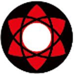 Coscon Sharingan Manga Anime Ninja Eye with Power - T07 (1 lens/pack)-Colored Contacts-UNIQSO Canada