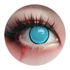 Sweety Crazy Cyan Mesh / Blue Screen with Black Rim-Crazy Contacts-UNIQSO