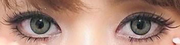 Dolly Eye Natural 3 Tones Green-Colored Contacts-UNIQSO