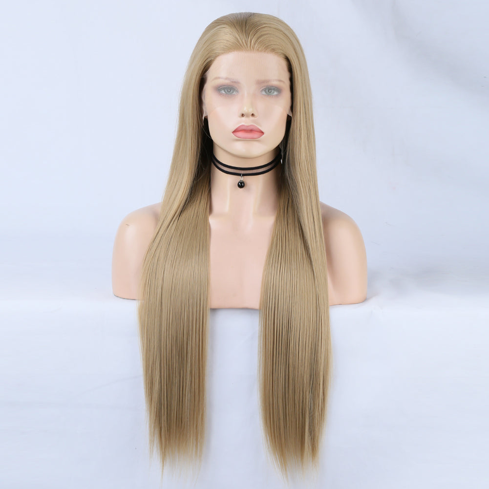 Dazzling August Linen Front Lace Wig-Lace Front Wig-UNIQSO Canada
