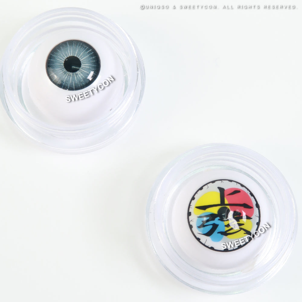 Demon Killer Villain Moon Style 2 V2 (Visible) (2 lenses/pack)-Colored Contacts-UNIQSO Canada