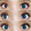 Coscon Crazy with Power - Electro Blue (1 lens/pack)-Crazy Contacts-UNIQSO