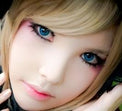 Coscon Crazy with Power - Electro Blue (1 lens/pack)-Crazy Contacts-UNIQSO