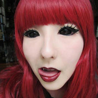 Flash Black Sclera Contacts Sabretooth/Blackout/Black (2 lenses/pack)-Sclera Contacts-UNIQSO Canada