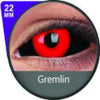 Flash Red Black Sclera Contacts Tokyo Ghoul - Red Ghoul/Gremlin (2 lenses/pack)-Sclera Contacts-UNIQSO Canada