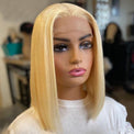Golden Honey Front Lace Wig-Lace Front Wig-UNIQSO Canada