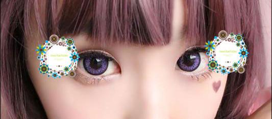 ICK Garnet Violet (1 lens/pack)-Colored Contacts-UNIQSO Canada