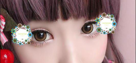 ICK Petal Brown (1 lens/pack)-Colored Contacts-UNIQSO Canada