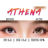 I.Fairy Athena Brown colored contacts