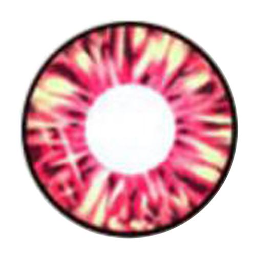 I.Fairy Cara Red (1 lens/pack)-Colored Contacts-UNIQSO Canada