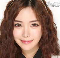 I.Fairy Cream Puff Brown (1 lens/pack)-Colored Contacts-UNIQSO Canada