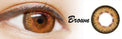 I.Fairy Cream Puff Brown (1 lens/pack)-Colored Contacts-UNIQSO Canada