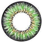 I.Fairy Miss Fluffy Green (1 lens/pack)-Colored Contacts-UNIQSO Canada