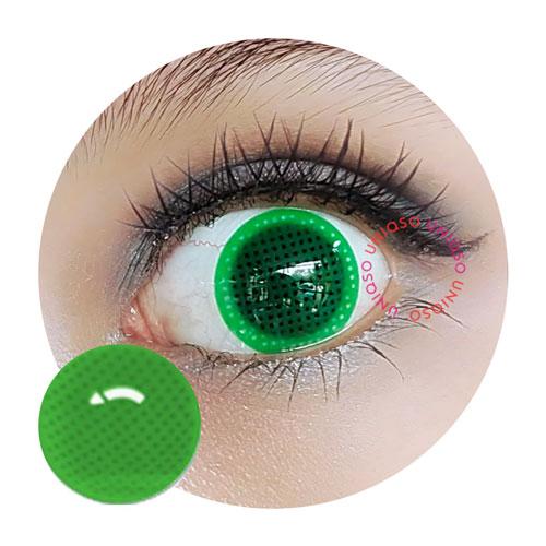 Sweety Crazy Green Mesh / Green Screen (1 lens/pack)-Crazy Contacts-UNIQSO