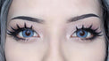 Kazzue Cherish Blue colored contacts