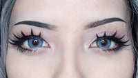 Kazzue Cherish Blue colored contacts