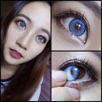 Kazzue Cherish Blue colored contacts