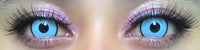 Kazzue Crazy Lens with Power - Gothic White (1 lens/pack)-Crazy Contacts-UNIQSO Canada