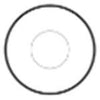 Kazzue Crazy Lens with Power - Gothic White (1 lens/pack)-Crazy Contacts-UNIQSO Canada