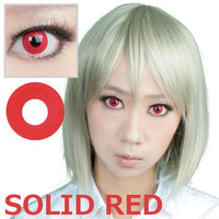 Kazzue Crazy Lens with Power - Red Devil (1 lens/pack)-Crazy Contacts-UNIQSO Canada
