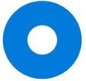 Kazzue Crazy Lens with Power - Royal Sky Blue (1 lens/pack)-Crazy Contacts-UNIQSO Canada