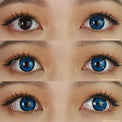 Kazzue Dollyeye Blue (1 lens/pack)-Colored Contacts-UNIQSO Canada
