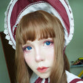 Kazzue Dollyeye Blue (1 lens/pack)-Colored Contacts-UNIQSO Canada