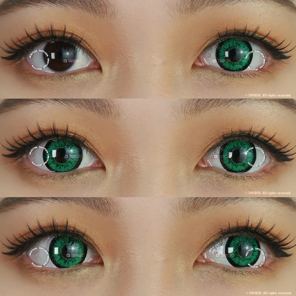 Kazzue Dollyeye Green (1 lens/pack)-Colored Contacts-UNIQSO Canada