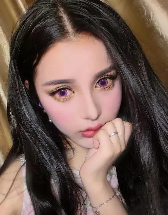 Kazzue Fairy Violet (1 lens/pack)-Colored Contacts-UNIQSO Canada