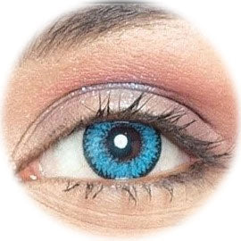 Kazzue Fay Blue colored contacts