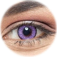 Kazzue Fay Violet colored contacts